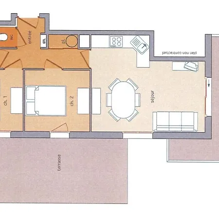 Cosy, 6 Personnes, 2 - Ecrini04 *